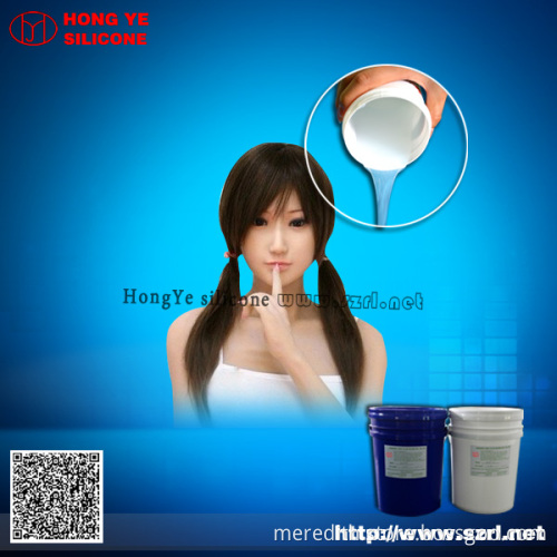 Life casting silicone rubber for artificial sex dolls